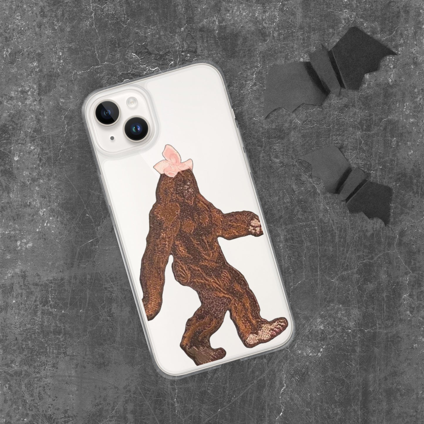 Clear Case for iPhone® Auntie  Bigfoot