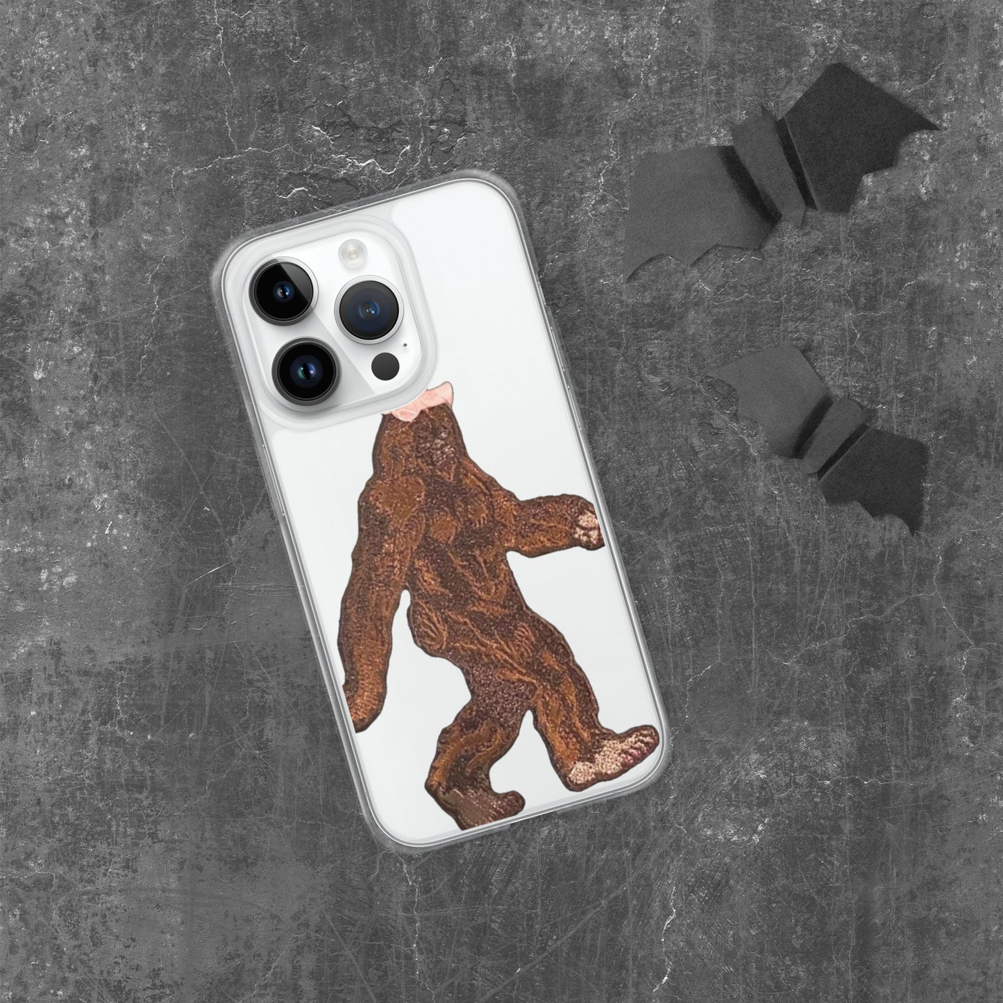 Clear Case for iPhone® Auntie  Bigfoot