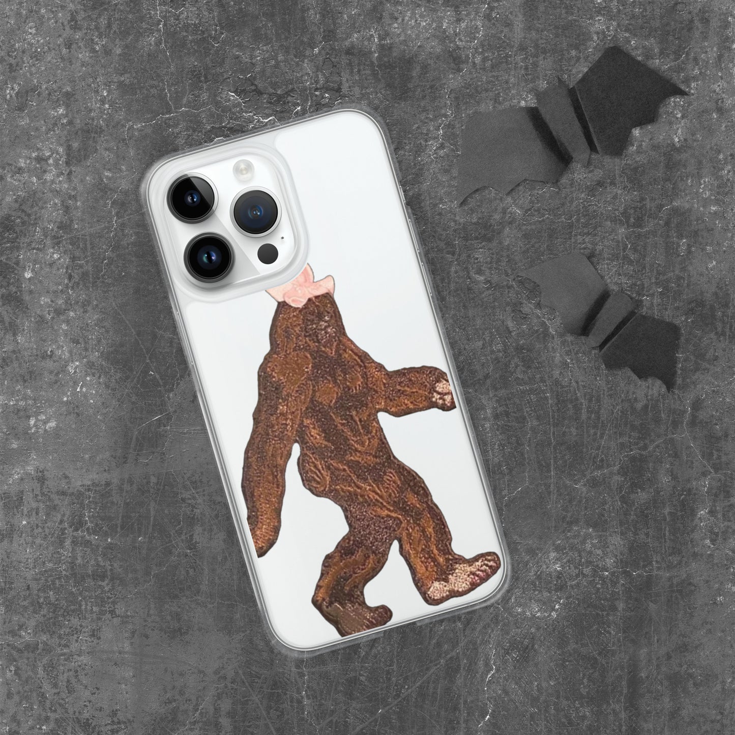 Clear Case for iPhone® Auntie  Bigfoot