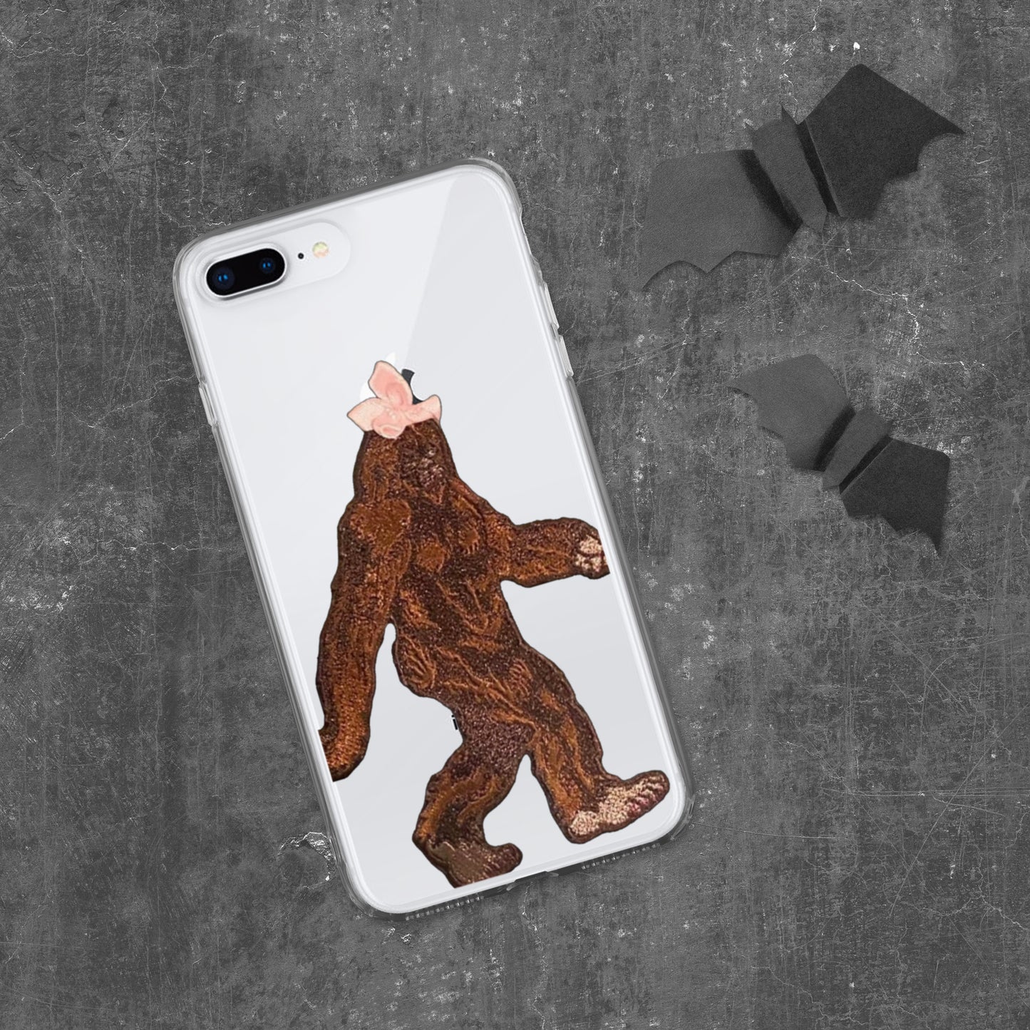 Clear Case for iPhone® Auntie  Bigfoot