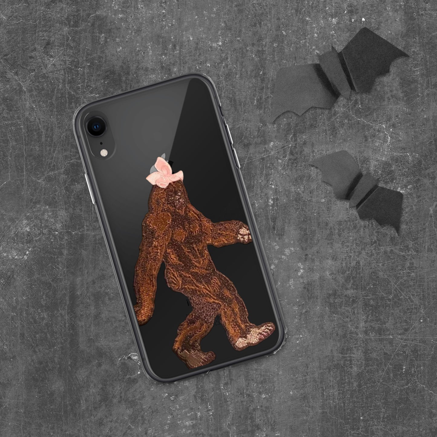 Clear Case for iPhone® Auntie  Bigfoot