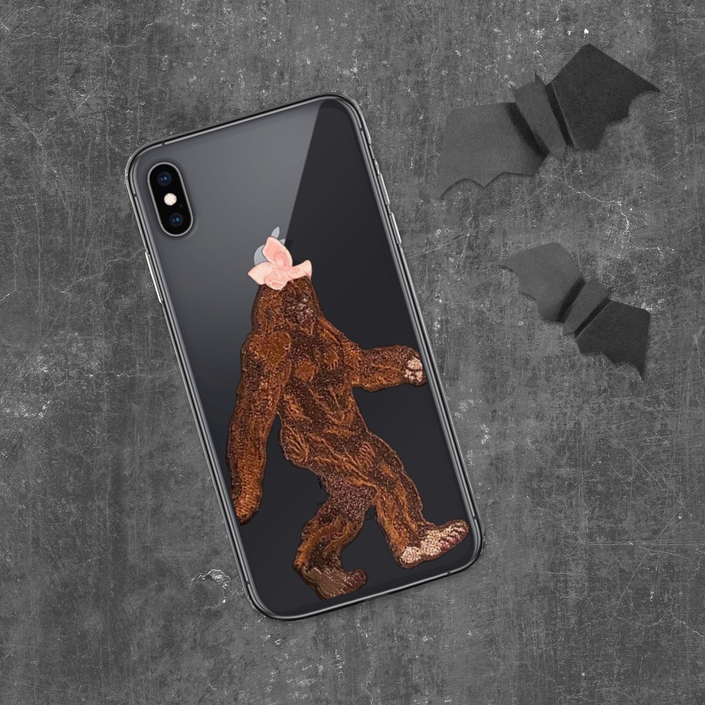 Clear Case for iPhone® Auntie  Bigfoot