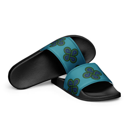 Slides 4 Directions Teal Men's