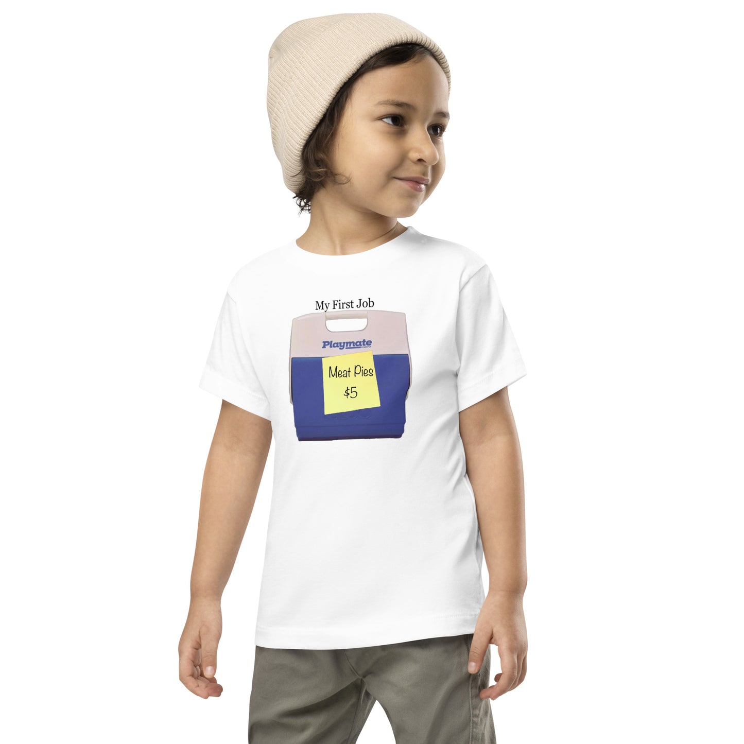 Short Sleeve Tee Meat Pie Seller Toddler