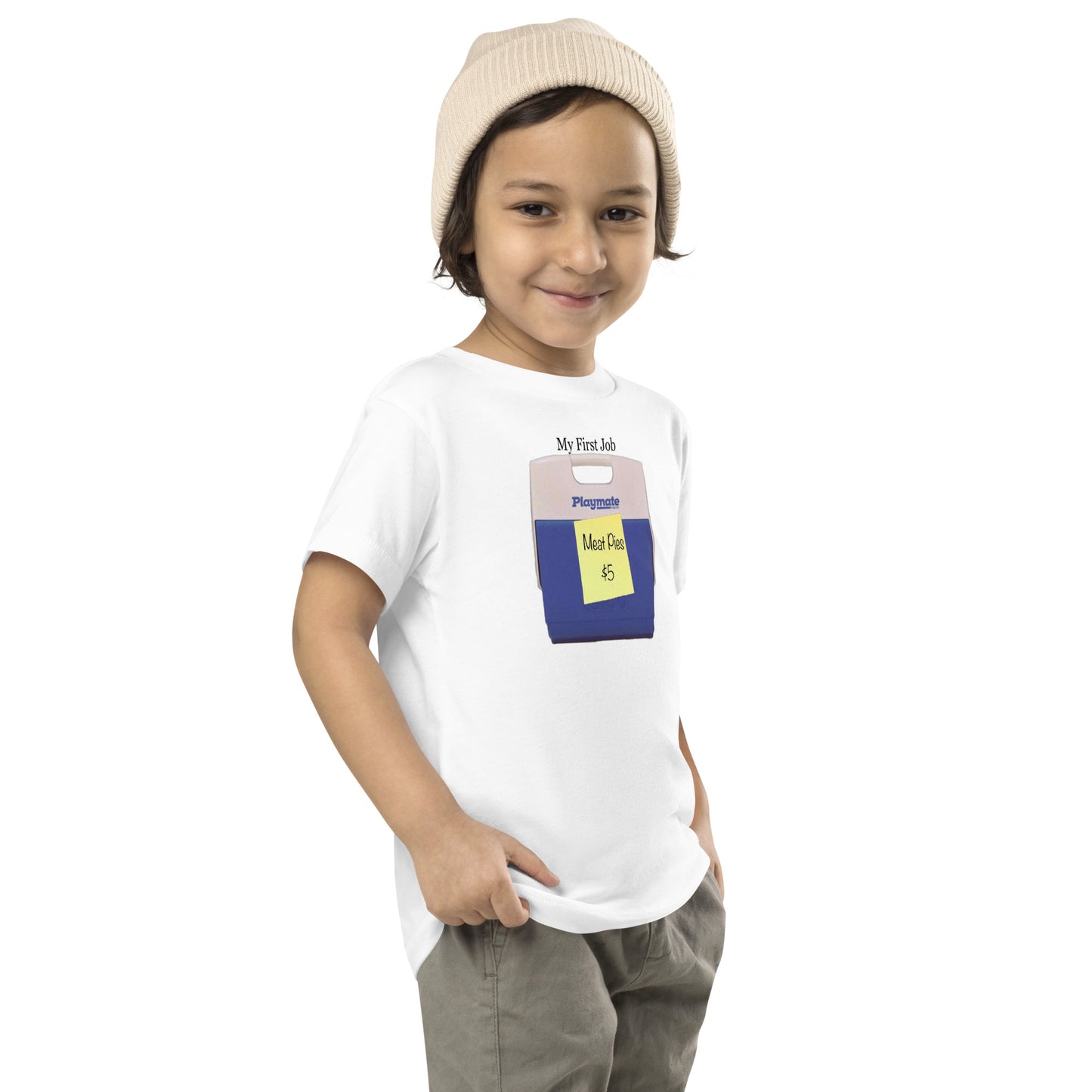 Short Sleeve Tee Meat Pie Seller Toddler