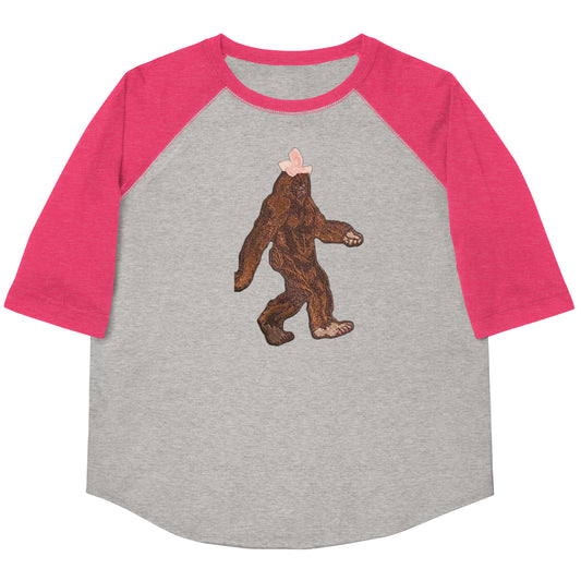 Baseball shirt Youth Auntie Bigfoot